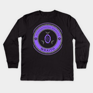 WRAITH - ELITE EDITION Kids Long Sleeve T-Shirt